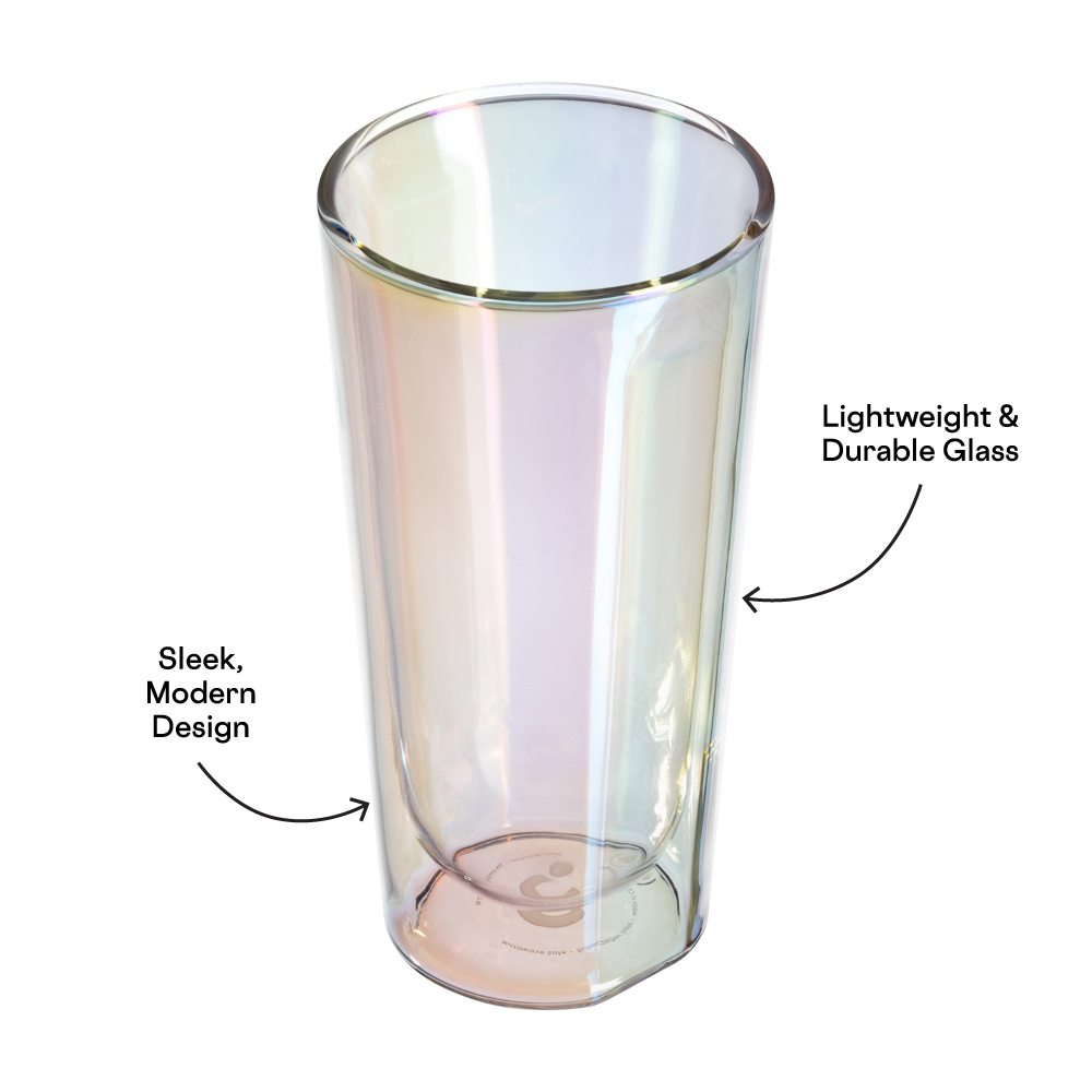 Prism Pint Glass Set (2) - Portable Glassware Z8