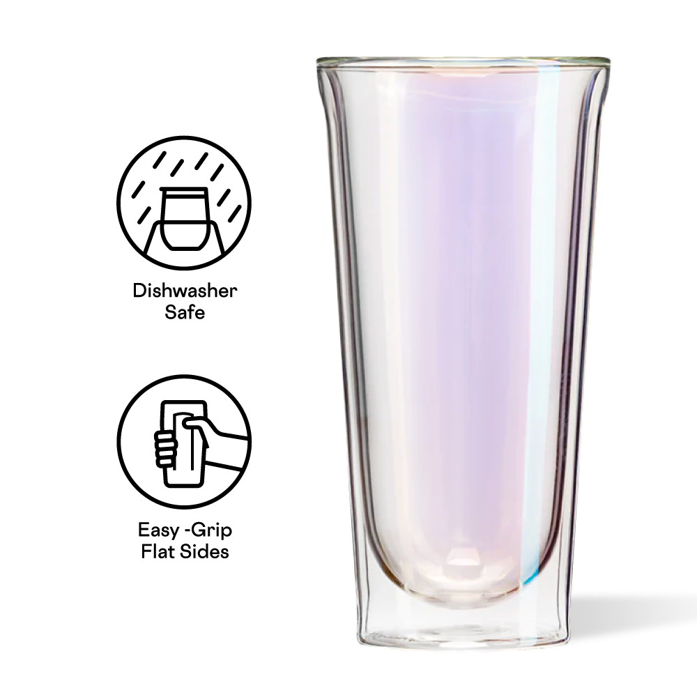 Prism Pint Glass Set (2) - Portable Glassware Z8