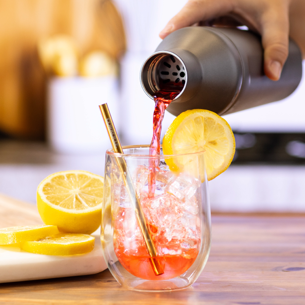 Cocktail Shaker Lid - Bright Entertaining A5