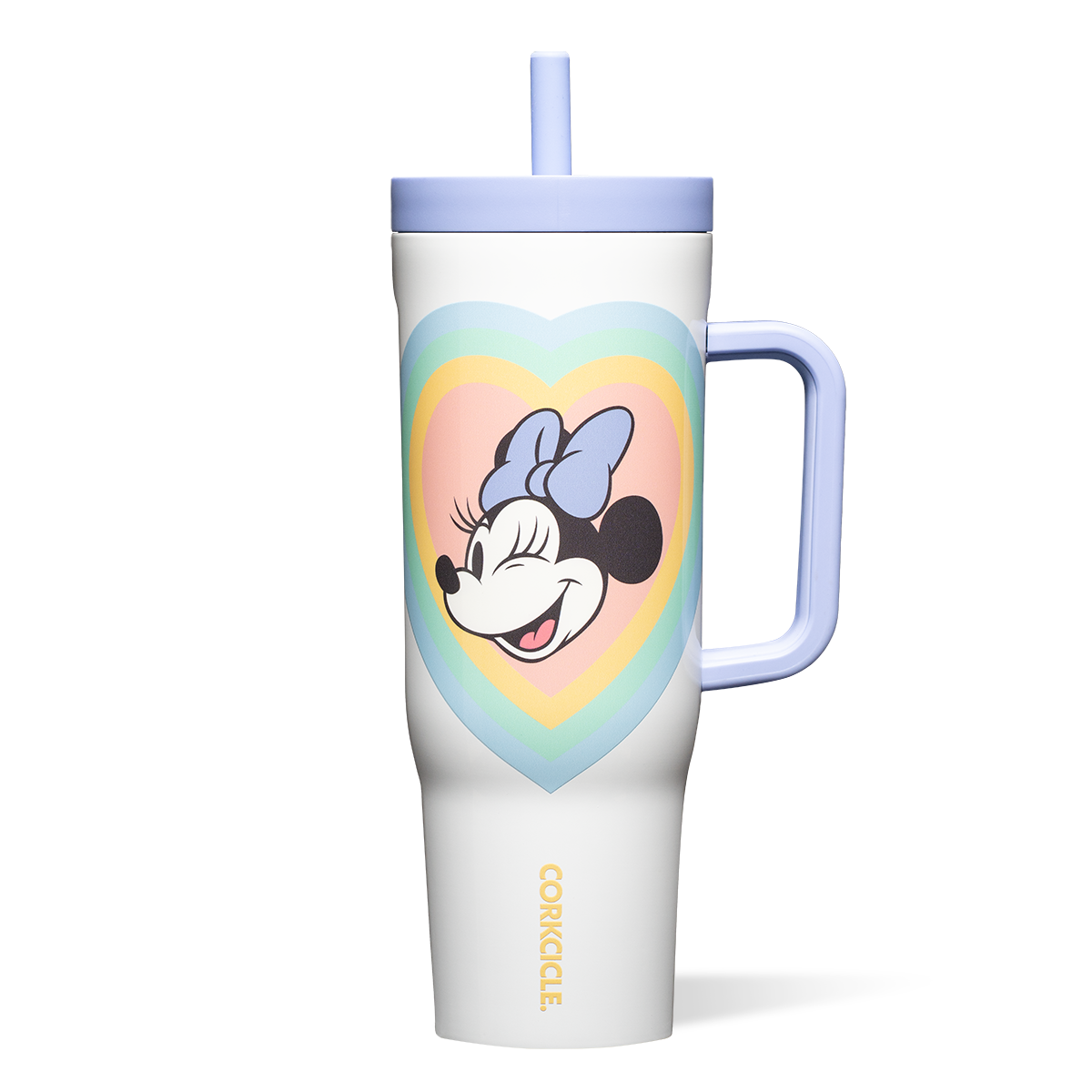 Mickey & Minnie Mouse Retro Rainbow Leakproof Cruiser - Morning Refill L1