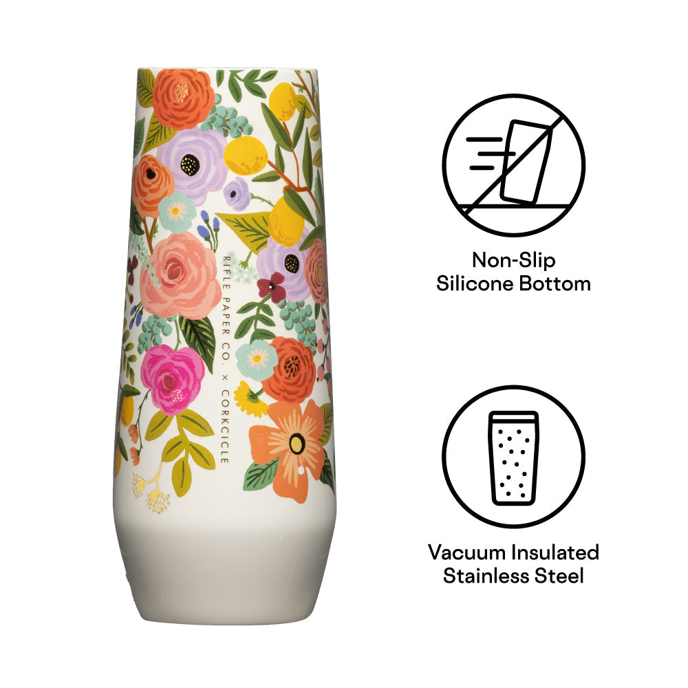 Rifle Paper Co. Stemless Flute - Durable Choice A8