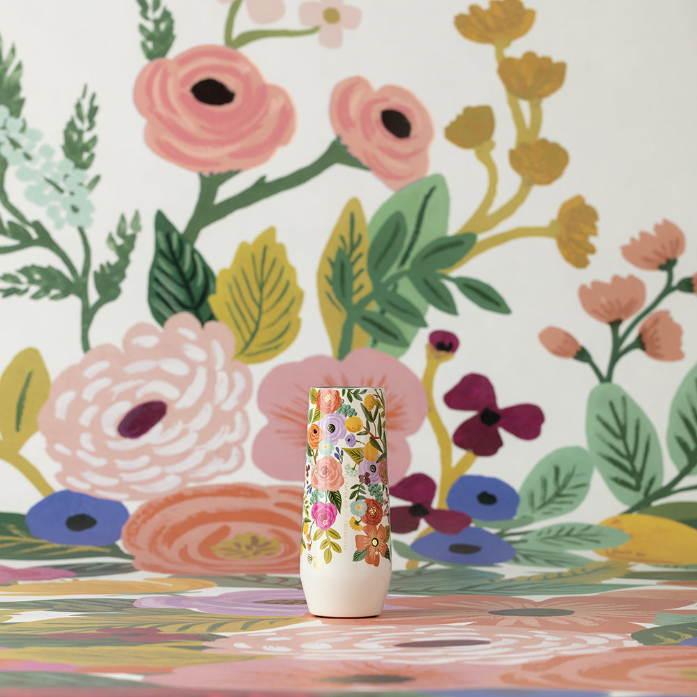 Rifle Paper Co. Stemless Flute - Durable Choice A8