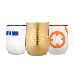 Star Wars TM Droids Stemless Set (3) - Smooth Beverage I7